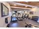 Well-equipped home gym featuring treadmills, weights, and exercise machines for a healthy lifestyle at 11333 N 92Nd St # 1118, Scottsdale, AZ 85260