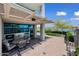 Spacious covered patio with comfortable seating for outdoor dining and entertaining at 120 E Rio Salado E Pkwy # 102, Tempe, AZ 85281