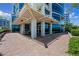 A large patio with an outdoor seating area and easy access to the condo and Tempe Town Lake at 120 E Rio Salado E Pkwy # 102, Tempe, AZ 85281