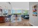 Bright living room boasts an open floorplan, modern furnishings, and expansive windows offering scenic views at 120 E Rio Salado E Pkwy # 102, Tempe, AZ 85281