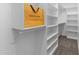 Walk-in closet with ample shelving and storage at 1367 E Mitchell Dr, Phoenix, AZ 85014