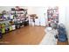 Spacious basement storage area with shelving and room for freezers at 16251 N 91St Dr, Peoria, AZ 85382