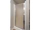 Clean shower with glass door at 1808 W Rose Ln, Phoenix, AZ 85015