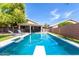 Beautiful pool with diving board, perfect for relaxation and recreation at 20038 N 38Th Ln, Glendale, AZ 85308