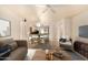 Inviting living room featuring tile floors and neutral color palette, perfect for relaxation and entertaining at 2063 S Edgewater --, Mesa, AZ 85209