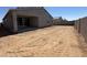 Large backyard with plenty of potential for customization at 46868 W Old Timer Rd, Maricopa, AZ 85139