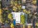 Expansive property featuring a sprawling home, pool, lush landscaping, and a private outdoor space at 6306 N Camelback Manor Dr, Paradise Valley, AZ 85253