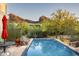 Inviting pool area with mountain views, perfect for relaxation and outdoor entertainment at 6306 N Camelback Manor Dr, Paradise Valley, AZ 85253
