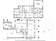 Detailed floor plan showcasing the layout of the house, including bedrooms, bathrooms, living areas, and outdoor spaces at 7939 W Fetlock Trl, Peoria, AZ 85383