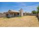 A large backyard with ample space is awaiting your landscaping and design ideas at 8807 W Cinnabar Ave, Peoria, AZ 85345