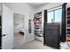 Walk-in closet with shelving and plenty of storage space at 9545 E Gary St, Mesa, AZ 85207