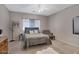 Peaceful bedroom featuring a comfortable bed, and decor for relaxation at 11360 E Keats Ave # 20, Mesa, AZ 85209