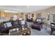 Inviting living room with spacious seating, open to the dining and kitchen areas at 11360 E Keats Ave # 20, Mesa, AZ 85209