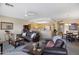 Comfortable living room with plush seating and plenty of natural light at 11360 E Keats Ave # 20, Mesa, AZ 85209