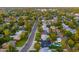 Charming neighborhood aerial view with mature trees and well-maintained homes at 1535 W Berridge Ln, Phoenix, AZ 85015