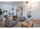 Spacious living room with comfortable seating, stylish decor, and bright natural light at 1807 W Canary Way, Chandler, AZ 85286