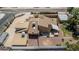 Aerial view of a well-maintained home, featuring a desert landscape, and hardscaped back yard at 1953 E Presidio Rd, Phoenix, AZ 85022