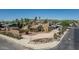 Aerial view of the home featuring well-maintained landscaping and desert surroundings at 1953 E Presidio Rd, Phoenix, AZ 85022