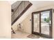 Entryway with tiled floors and staircase at 1953 E Presidio Rd, Phoenix, AZ 85022