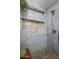 Shower features blue tile, decorative tile accents, and modern fixtures at 21813 N 40Th Way, Phoenix, AZ 85050
