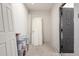 Unfinished space provides ample storage, highlighted by gray accent and gray doors at 3021 E Windrose Dr, Phoenix, AZ 85032