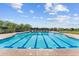 Beautiful community pool with lap lanes, ample space, and scenic views for relaxation and recreation at 31210 N 122Nd Ln, Peoria, AZ 85383