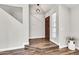 Hardwood floors lead to the front door at 3389 W Barcelona Dr, Chandler, AZ 85226