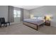 Comfortable bedroom featuring a well-lit, neutral color palette, and modern furnishings at 4918 N 74Th St, Scottsdale, AZ 85251