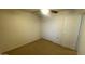 Neutral bedroom with carpeted floor and closet at 5374 N Ormondo Way, Litchfield Park, AZ 85340
