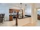 Beautiful kitchen with granite countertops and modern stainless steel appliances at 8653 E Royal Palm Rd # 1030, Scottsdale, AZ 85258