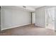 Neutral bedroom features modern carpeting and light grey walls at 921 S Hacienda Dr, Tempe, AZ 85281