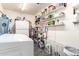 Spacious laundry room and pantry area, offering ample storage with lots of shelving at 1308 N 66Th St, Scottsdale, AZ 85257