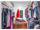 Spacious closet is well-organized and full of storage space at 13428 N Hawthorn Dr, Sun City, AZ 85351