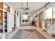 Spacious garage with ample storage cabinets, washer, dryer, and lots of workspace at 13428 N Hawthorn Dr, Sun City, AZ 85351