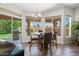 Bright dining area with backyard views, perfect for enjoying meals and entertaining guests at 14835 N 41St Pl, Phoenix, AZ 85032