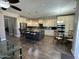 Spacious kitchen with an island, granite countertops, and stainless steel appliances at 16217 N 154Th Dr, Surprise, AZ 85374