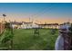 Scenic backyard featuring a grassy lawn, mature trees, and a serene outdoor setting at 1818 W Highland Ave, Phoenix, AZ 85015