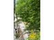 Scenic walkway surrounded by lush trees and vibrant yellow flowers at 2313 E Hidalgo Ave, Phoenix, AZ 85040
