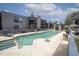 A stunning community pool with a separate jacuzzi area, perfect for relaxation and recreation at 3330 W Danbury Dr # E203, Phoenix, AZ 85053