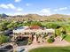 The Vistas Pavilion showcases fantastic mountain views and desert landscaping at 3946 N Pinnacle Hills Cir, Mesa, AZ 85207