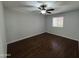 Bedroom with ceiling fan and lots of space at 4554 E Paradise Village Pkwy # 149, Phoenix, AZ 85032