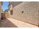 Exterior view of a backyard featuring AC unit at 5812 W Illini St, Phoenix, AZ 85043