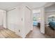 Hallway with tile flooring and bedroom views at 7526 W Cheryl Dr, Peoria, AZ 85345
