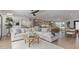 Spacious living room with modern decor, seamlessly connecting to the kitchen and dining areas at 8119 E San Miguel Ave, Scottsdale, AZ 85250