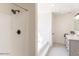 Bathroom featuring a shower, tub, and modern vanity at 13438 N 18Th Ln, Phoenix, AZ 85029