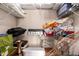 Walk-in storage with shelving, seasonal storage and room for organizing personal items at 13644 W Aleppo Dr, Sun City West, AZ 85375