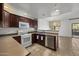Modern kitchen with stainless steel appliances and ample counter space at 19700 N 76Th St # 1103, Scottsdale, AZ 85255