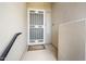 Apartment front door and entrance featuring neutral colors at 19700 N 76Th St # 2057, Scottsdale, AZ 85255
