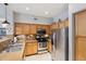 Well-equipped kitchen with stainless steel appliances, granite countertops, and ample cabinet space at 20100 N 78Th Pl # 2193, Scottsdale, AZ 85255