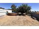 Expansive backyard featuring above-ground pool, shed, and plenty of open space at 20644 N 36Th Ave, Glendale, AZ 85308